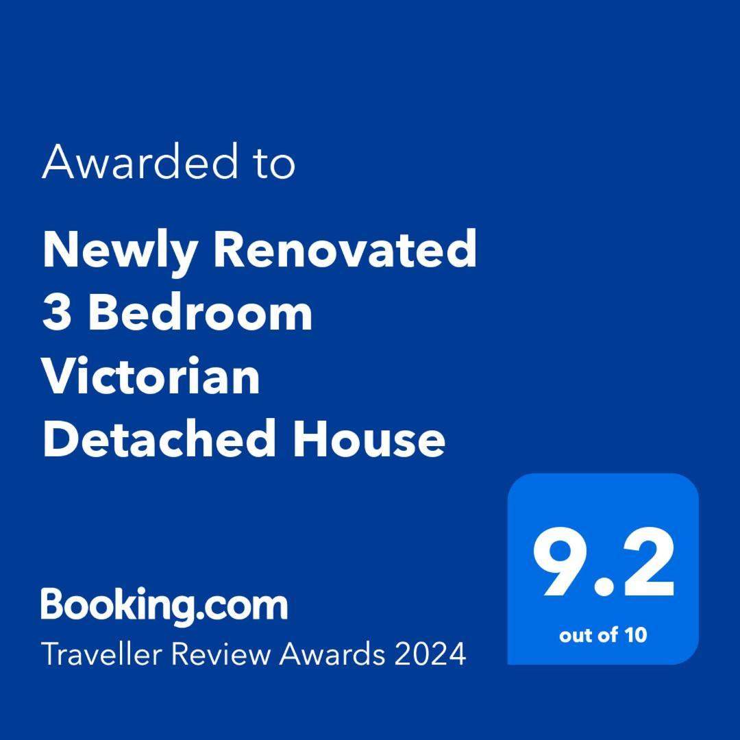 Newly Renovated 3 Bedroom Victorian Detached House Bournemouth Buitenkant foto